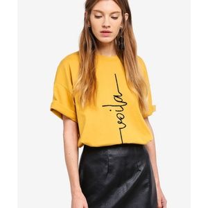 Topshop Voila Graphic T Shirt